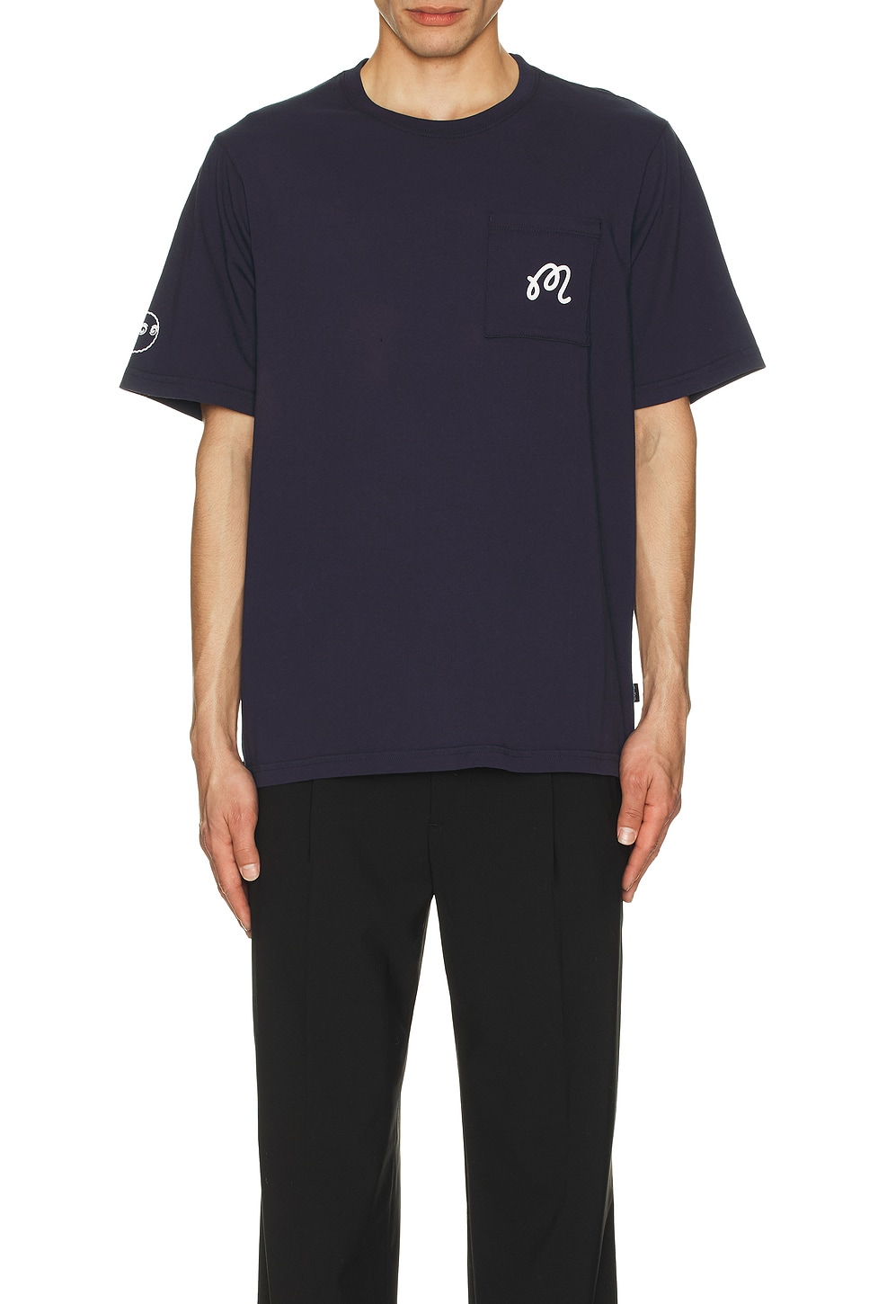 Malbon Golf x REVOLVE Snowman Buckets T-Shirt in Navy | REVOLVE