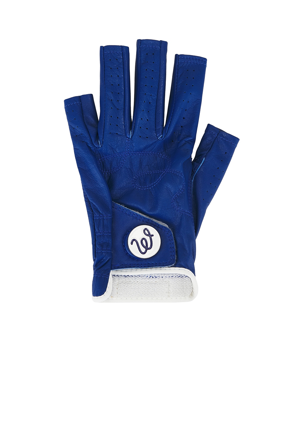 Malbon Golf Valerie Fingerless Golf Glove in Blue | REVOLVE