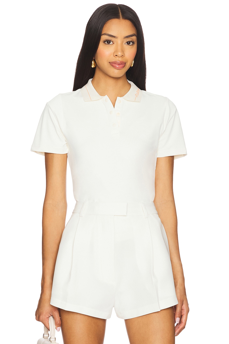Malbon Golf ポロシャツ - Ivory | REVOLVE