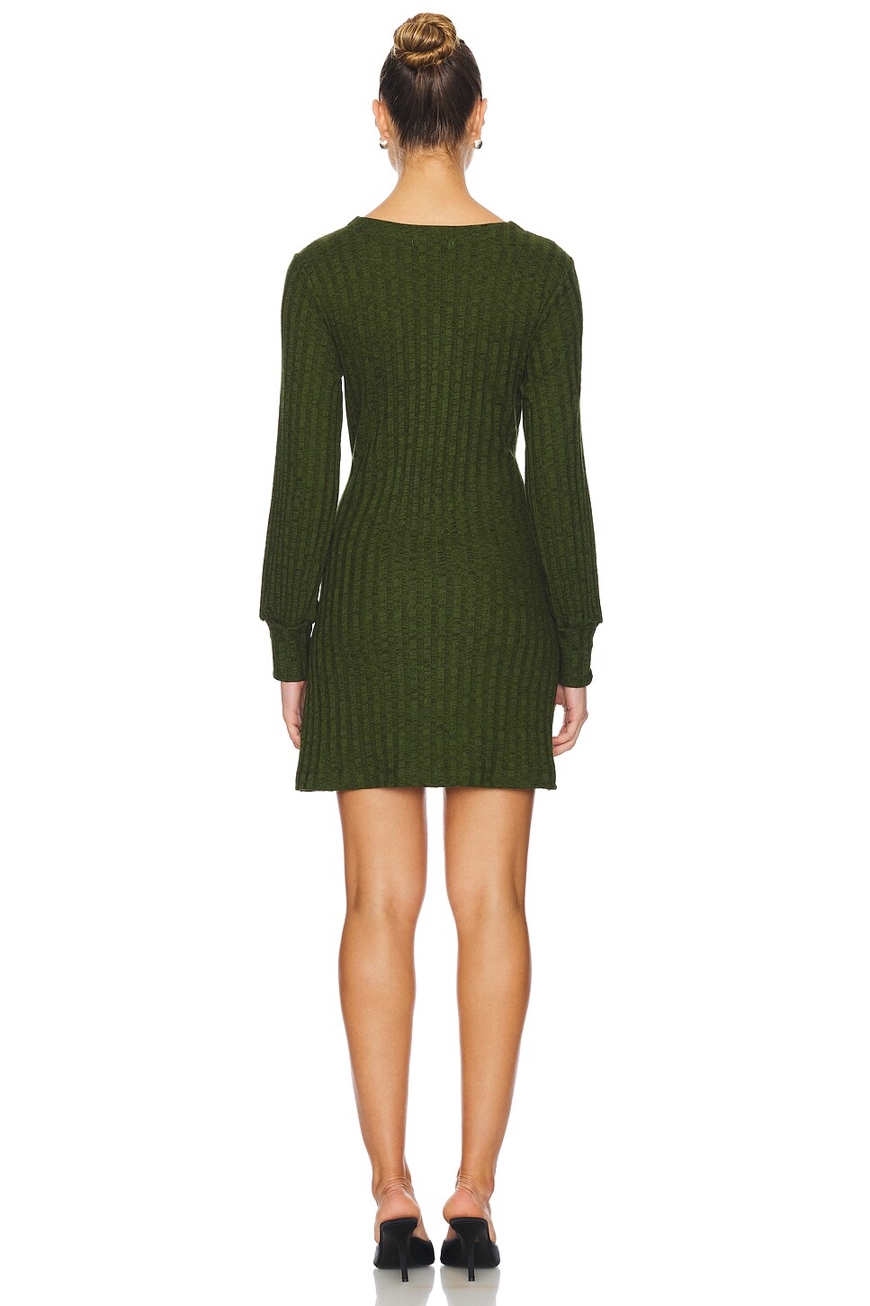michael stars long sleeve dress Michael Stars Maya Long Sleeve Dress V-Neck