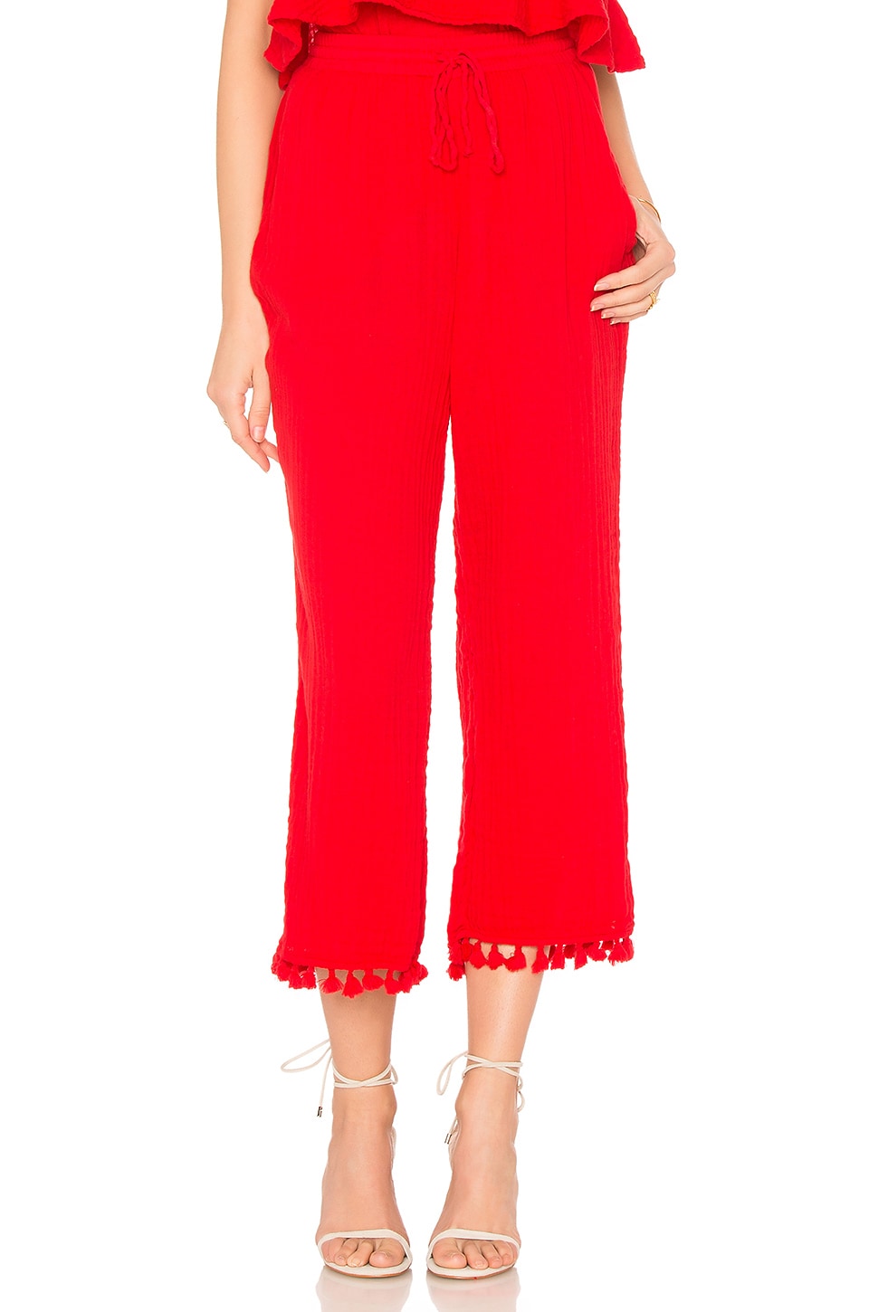 Michael Stars Double Gauze Tassel Pant 