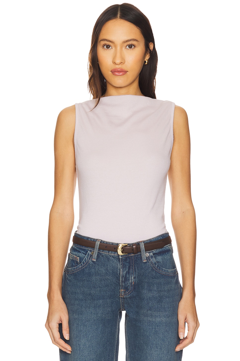 Michael Stars Coco Ruched Top