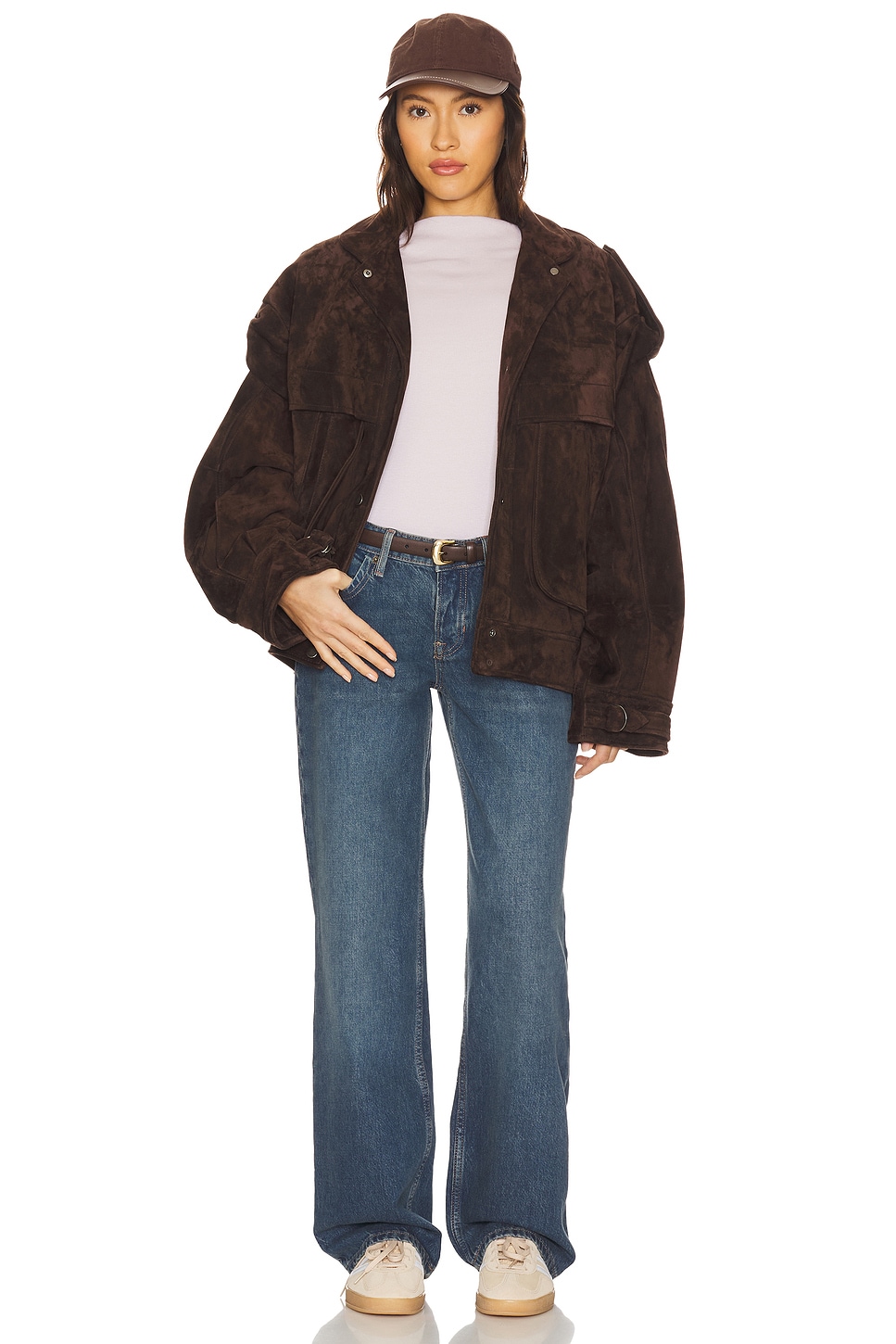 Michael Stars Coco Ruched Top thumbnail