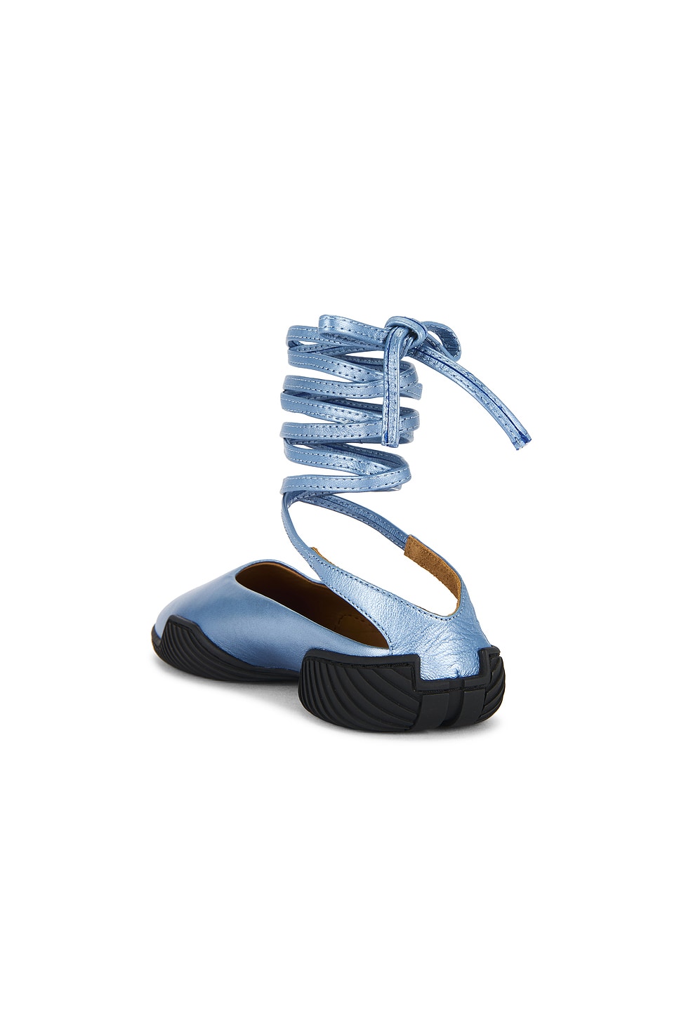MIISTA Nettie Lace Up Baillerina Flat thumbnail