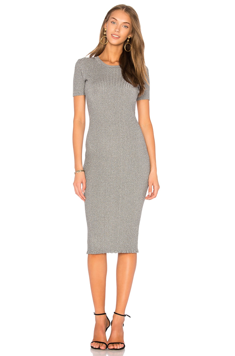 milly silver dress