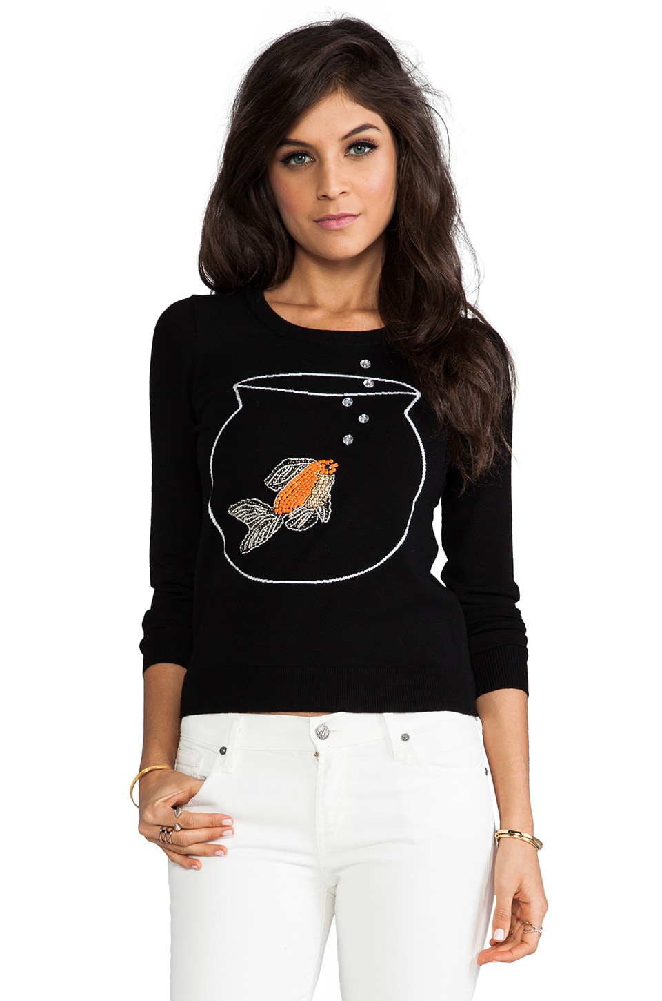 goldfish sweater