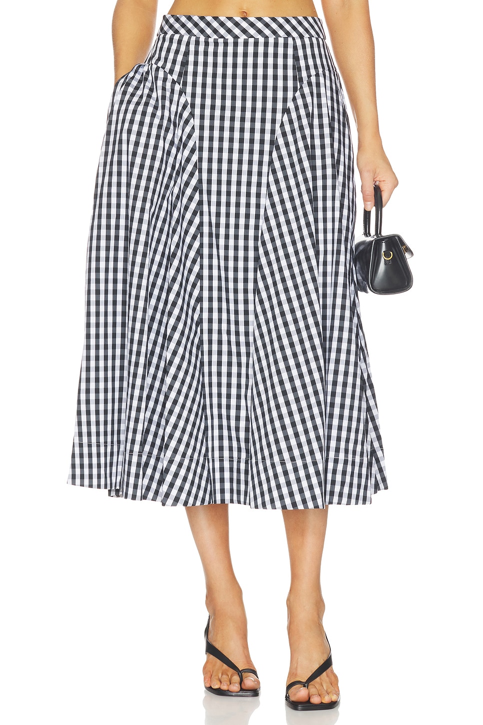Robin Gingham Midi Skirt - thumbnail 2