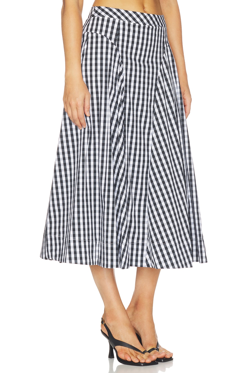 Robin Gingham Midi Skirt - thumbnail 3