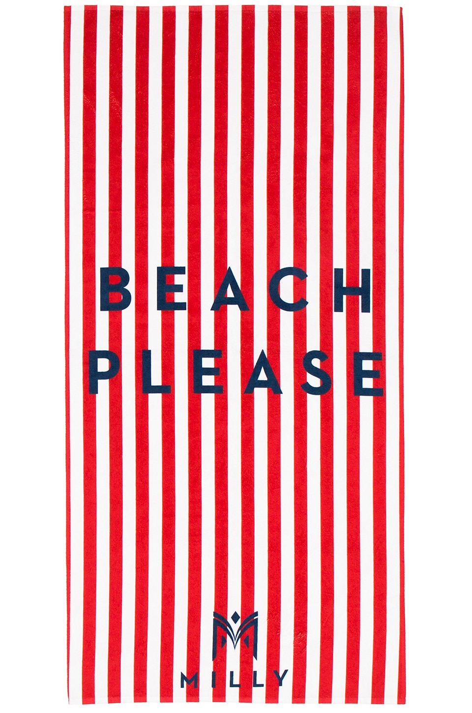 Beach Please Striped Towel Beach Please Striped Towel