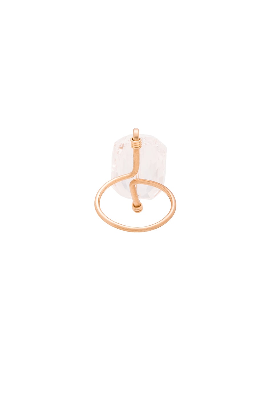 Mimi & Lu Zane Ring in Clear | REVOLVE