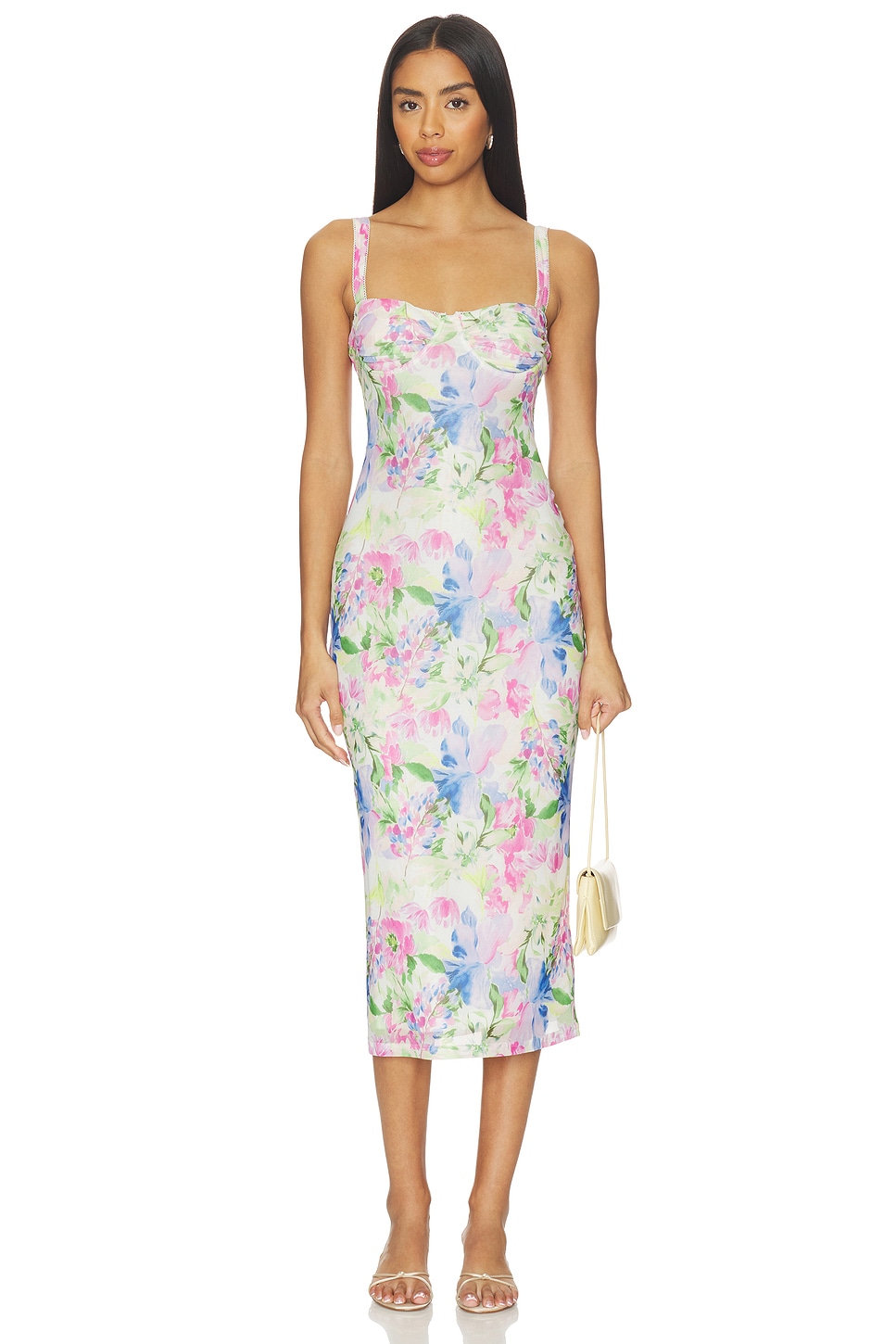minkpink bodycon dress Bodycon Dress White Casual Summer Mini Dresses MINKPINK White Imogen Drill  Tie Mini Dress