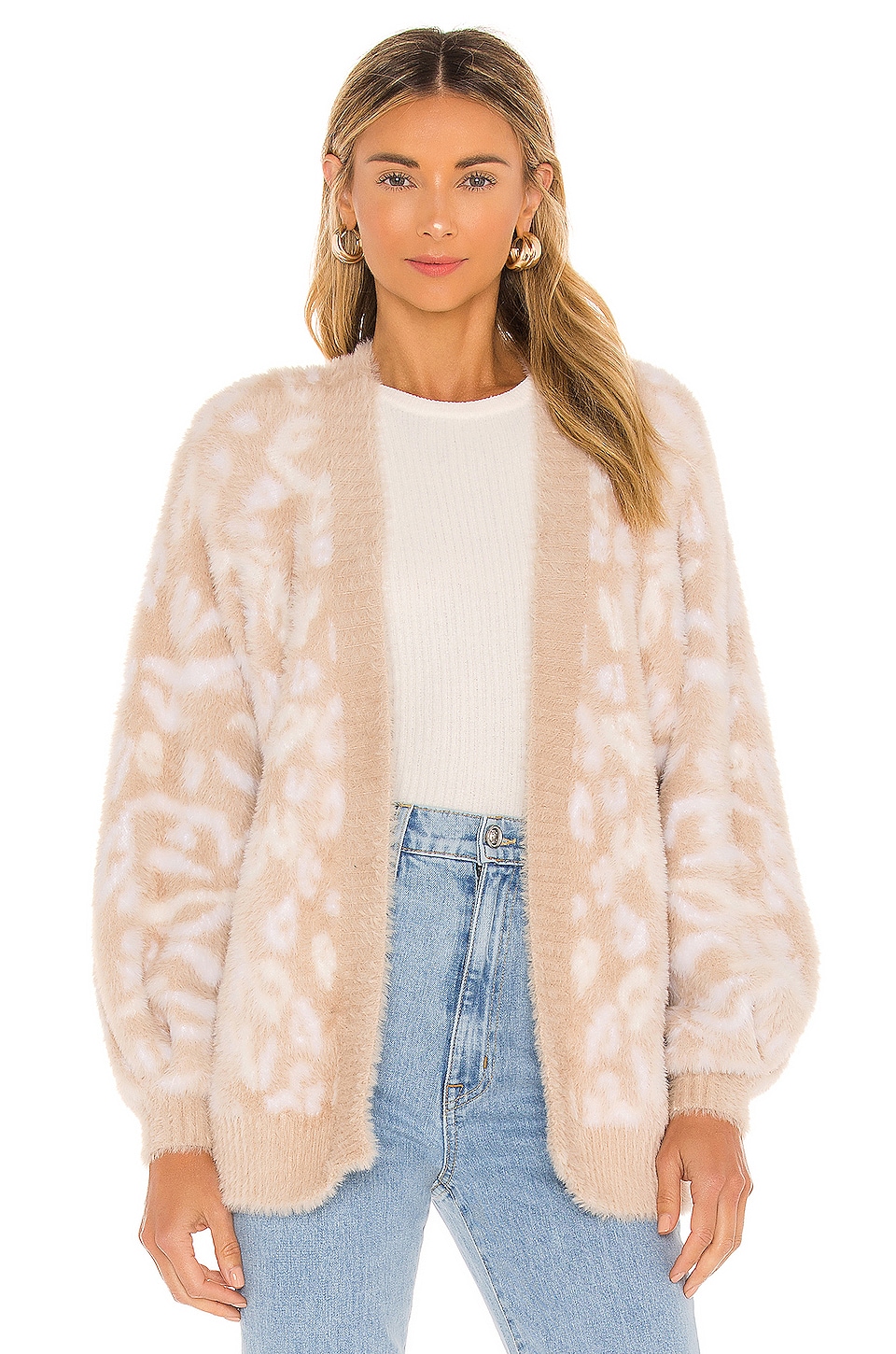 mink pink cardigan