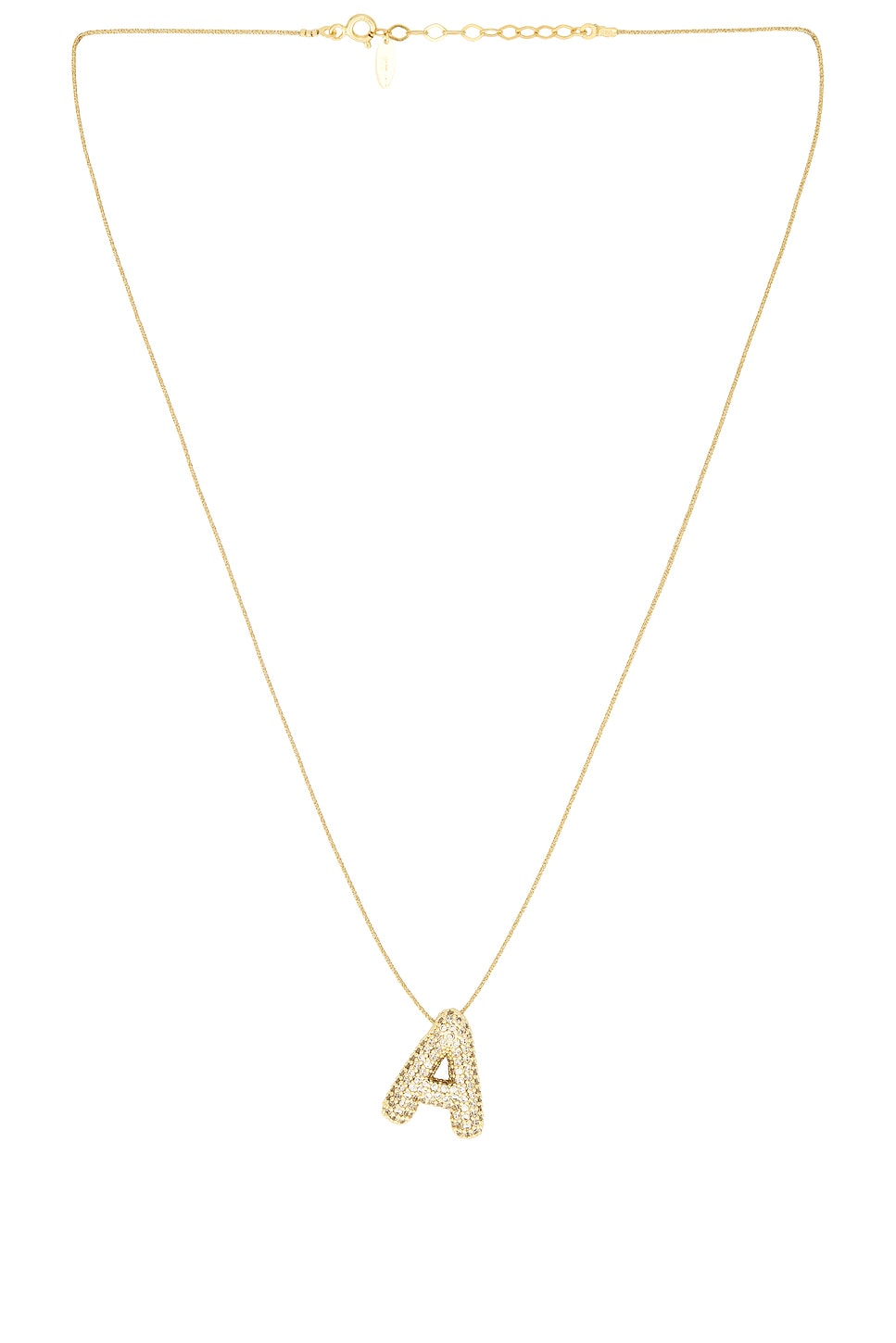 Maison Irem SPARKLE ネックレス - Gold Initial | REVOLVE