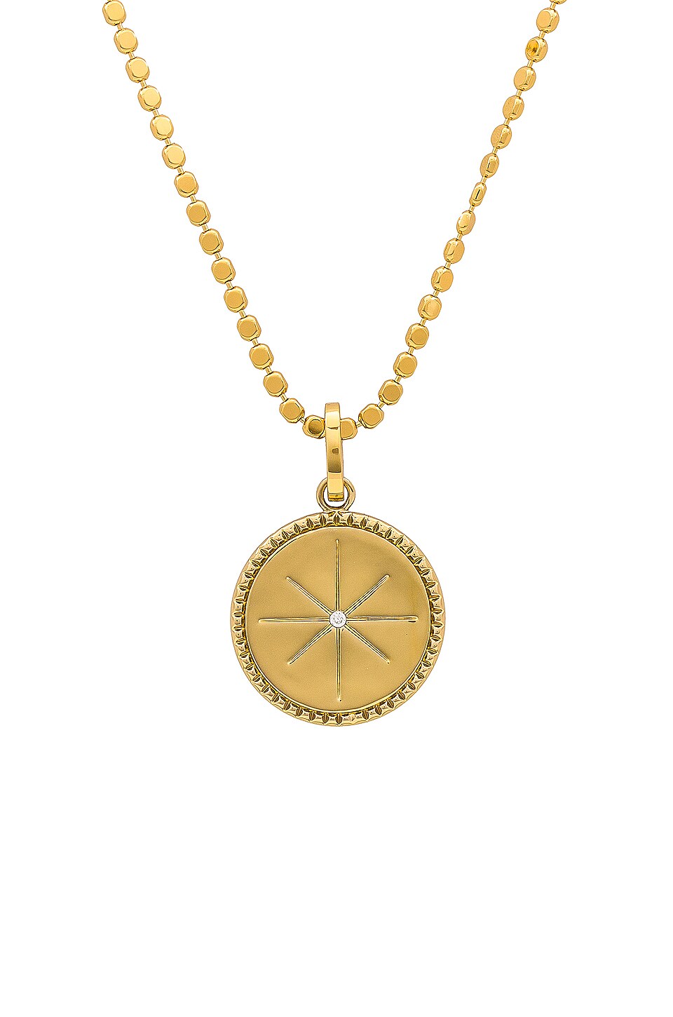 MIRANDA FRYE COLLIER PAISLEY CHAIN WITH REESE CHARM