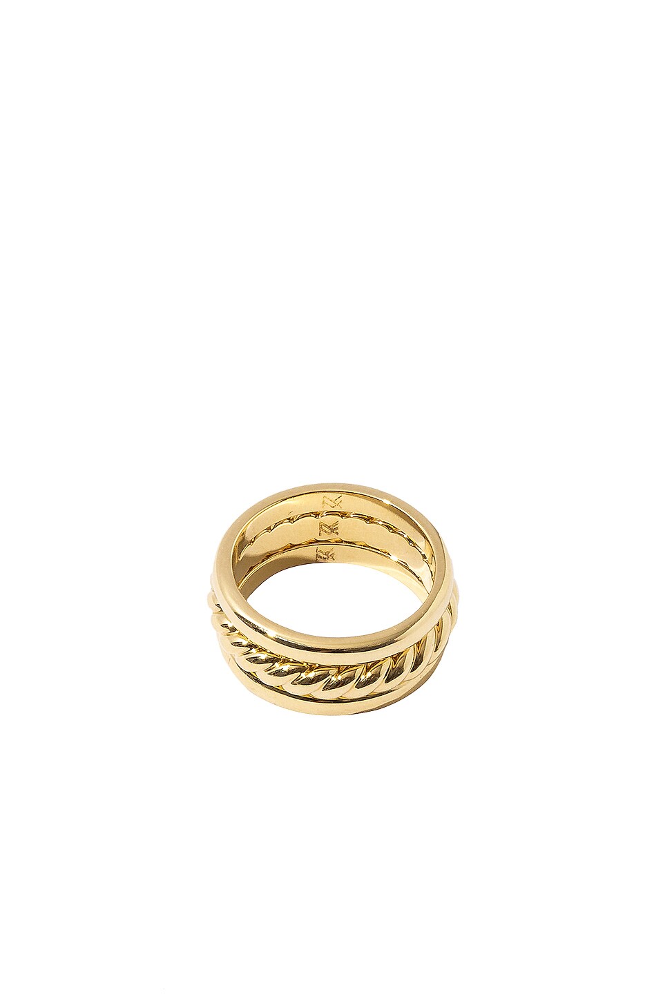 MIRANDA FRYE Colleen Stacking Rings in Gold