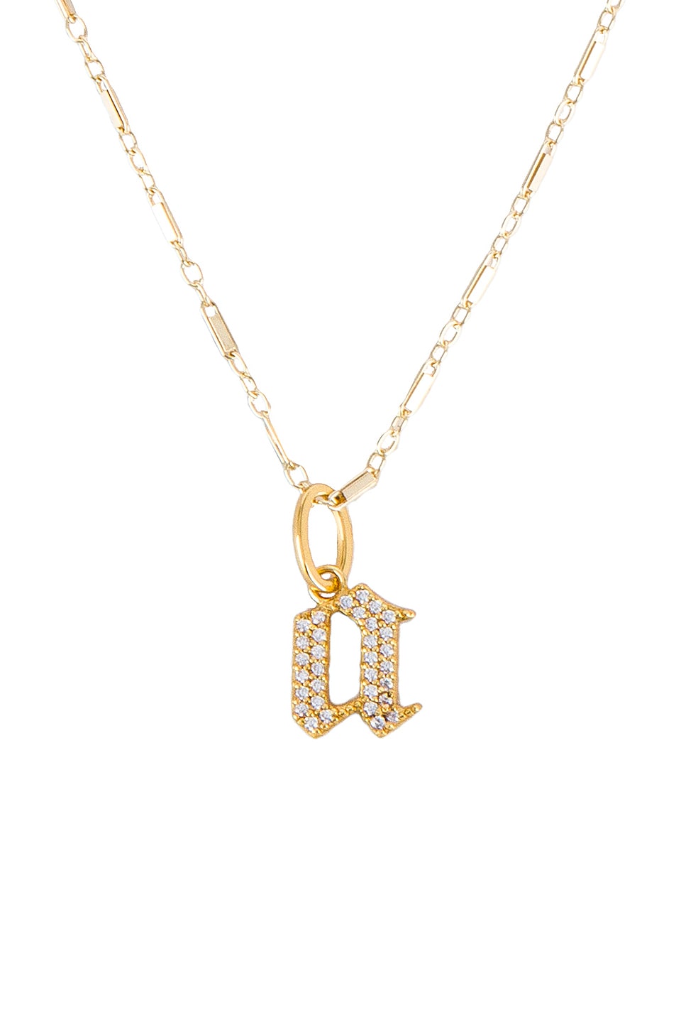 MIRANDA FRYE COLLIER GOTHIC CHARM AND LINDSEY CHAIN