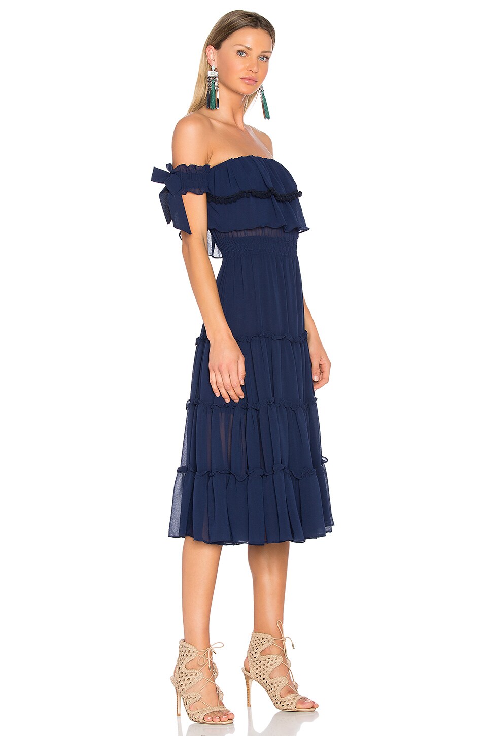MISA Los Angeles Micaela Dress in Navy