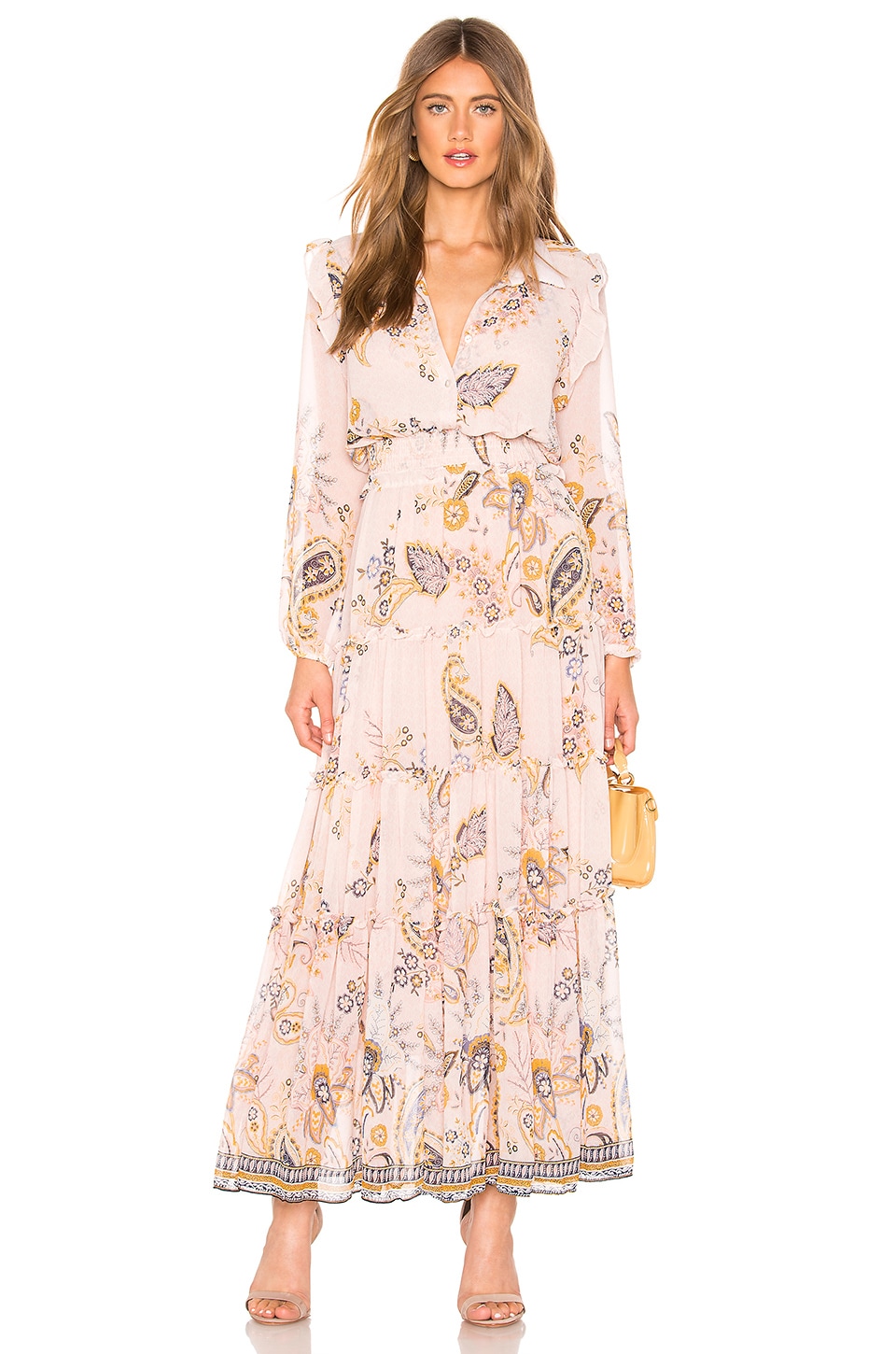 MISA Los Angeles Ahreana Dress in Pink Paisley | REVOLVE