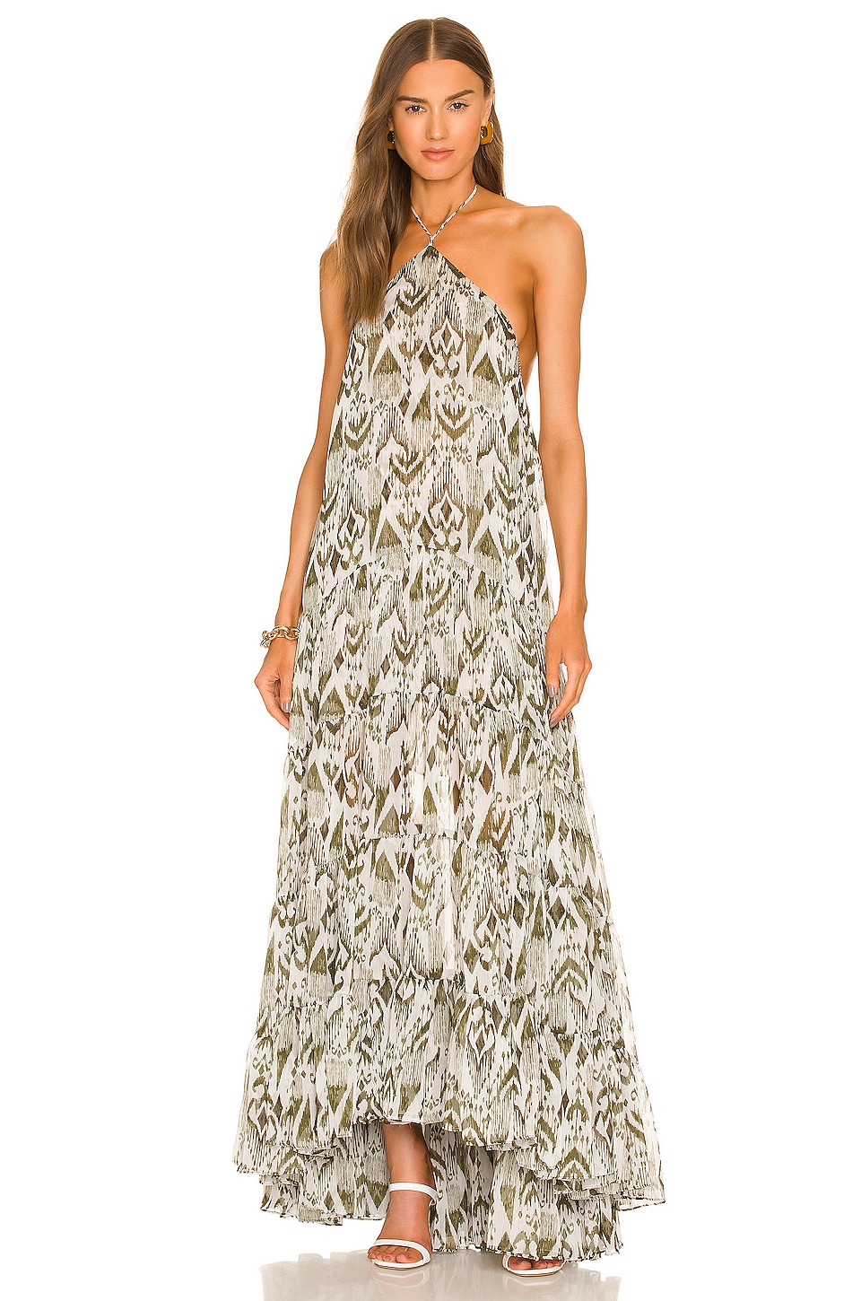 MISA Los Angeles Andromeda Dress in Spring Ikat | REVOLVE