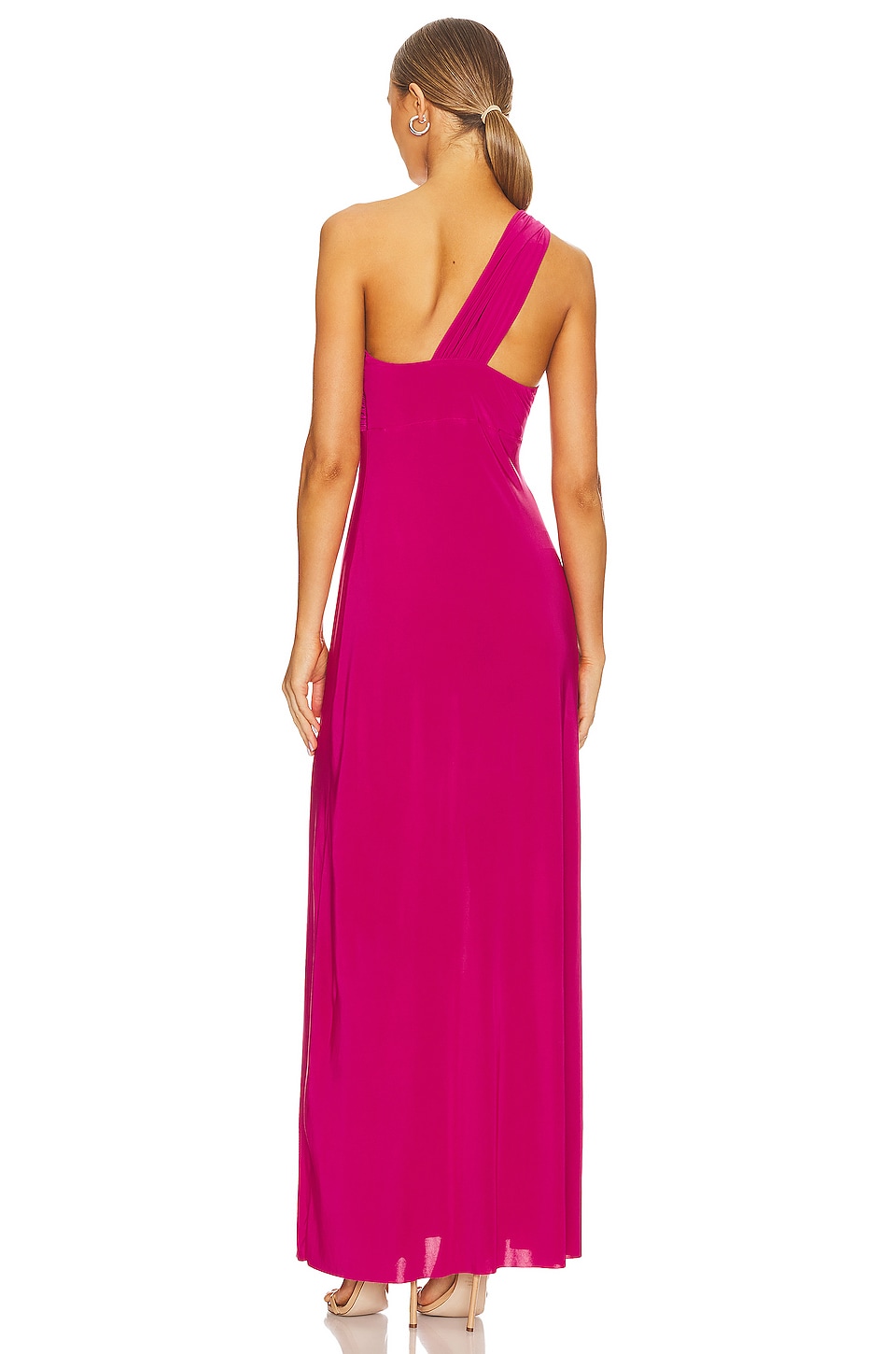 MISA Los Angeles Thora Dress in Fuchsia | REVOLVE