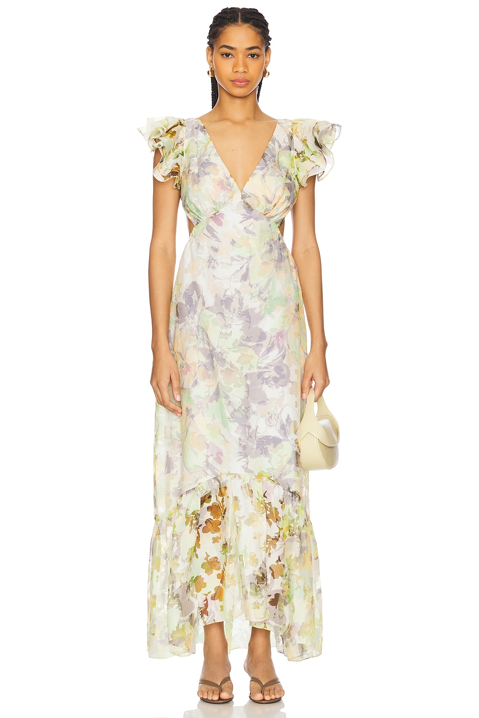 Misa MISA Los Angeles Septima Dress in Lucent Blooms | REVOLVE