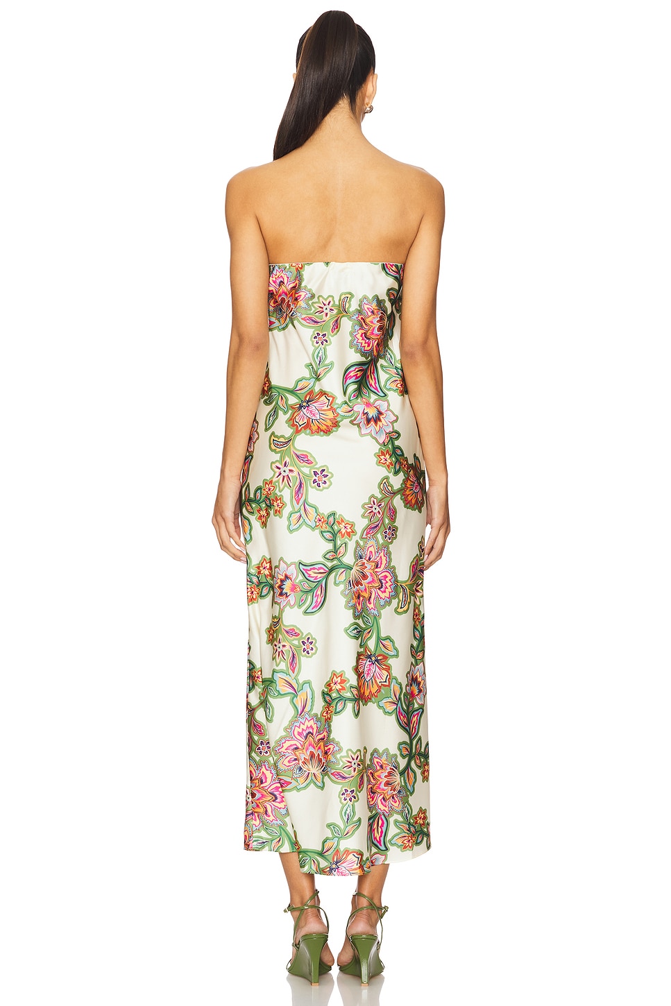 MISA Los Angeles Thara Dress in Floral Lattice | REVOLVE