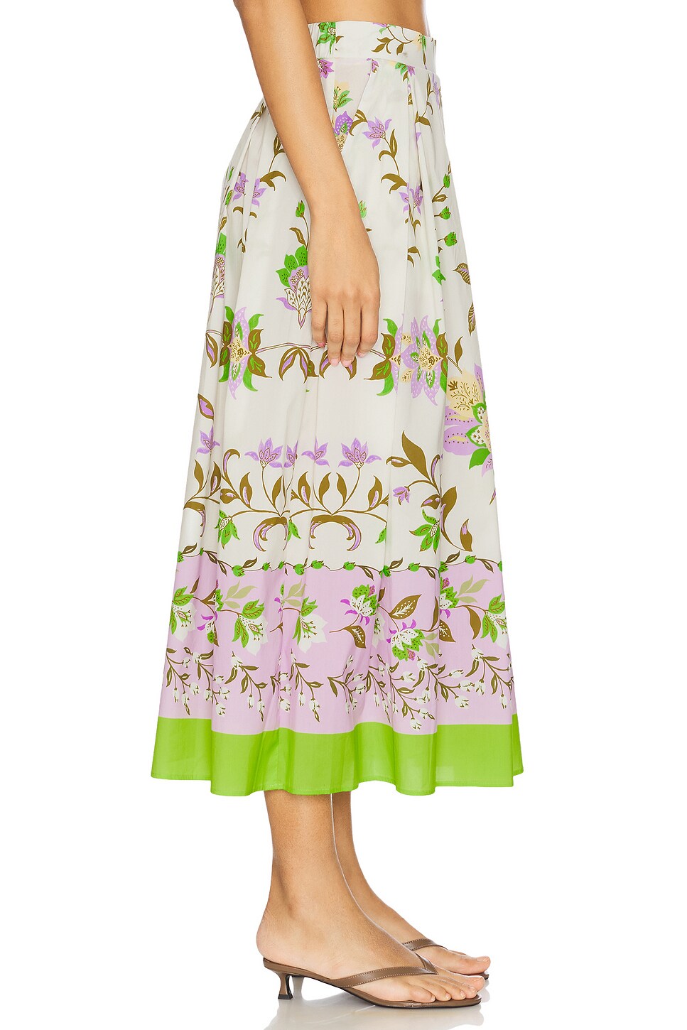 MISA Los Angeles Aggie Skirt in Secret Garden | REVOLVE