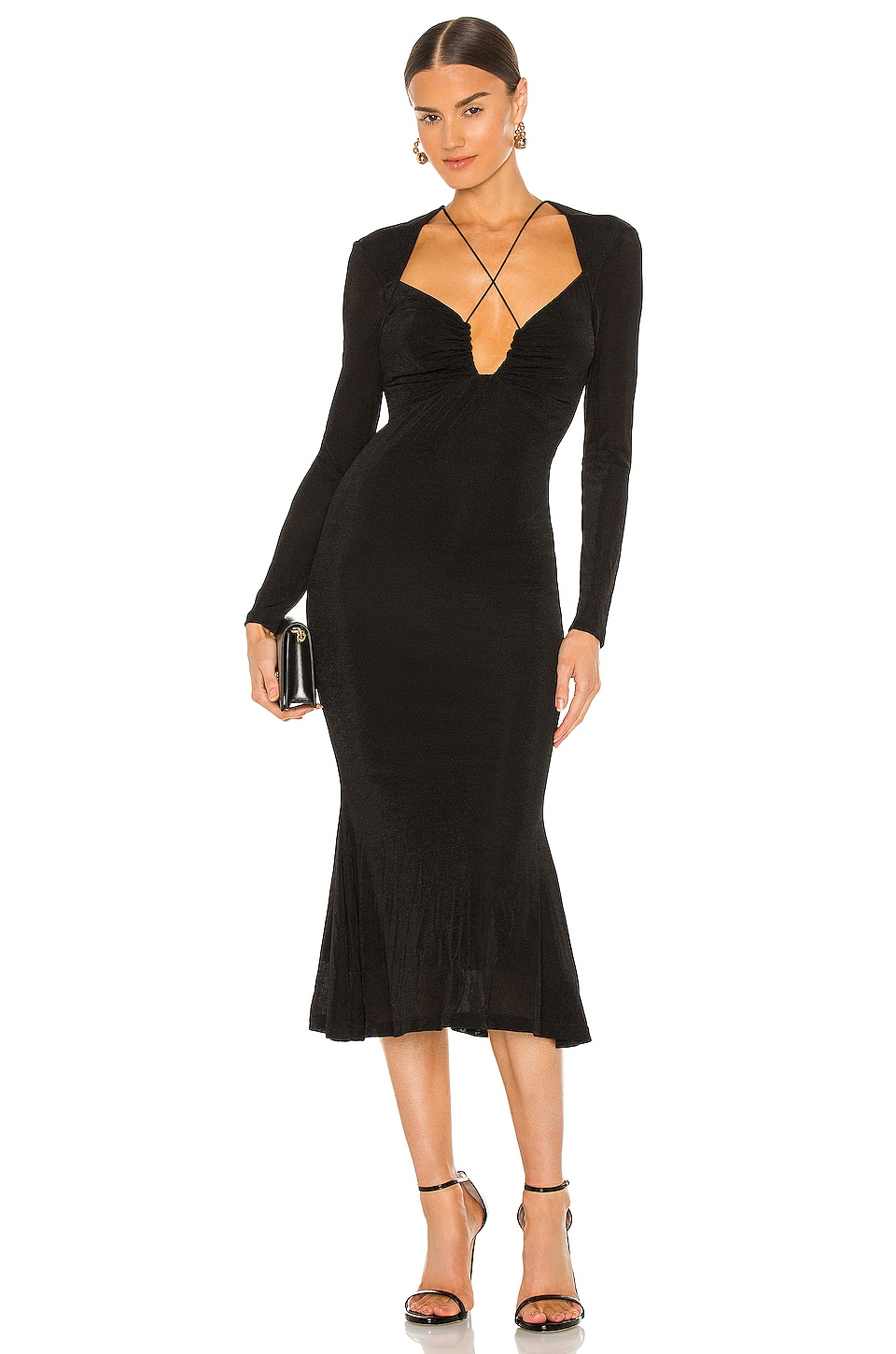 MISHA Engracia Dress in Black | REVOLVE