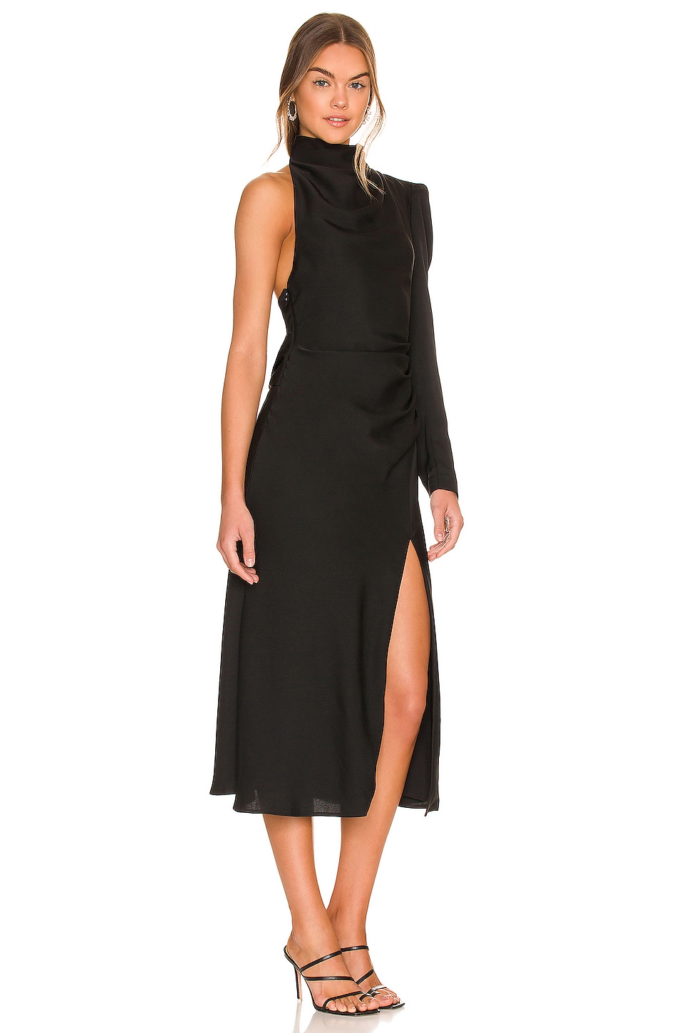 MISHA Georgetta Dress in Black