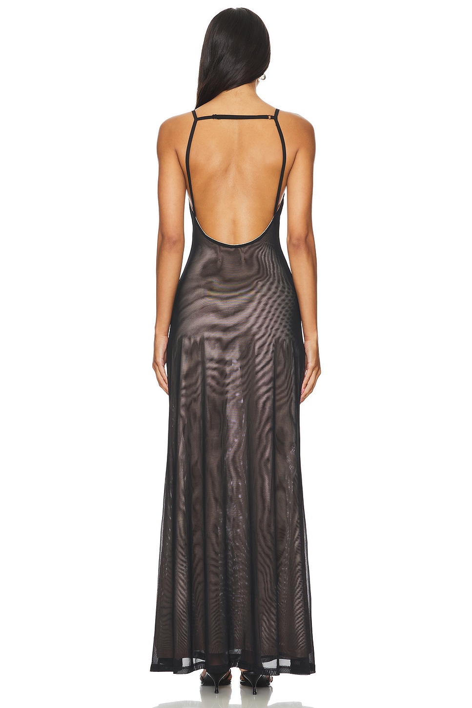 Nina Mesh Maxi Dress