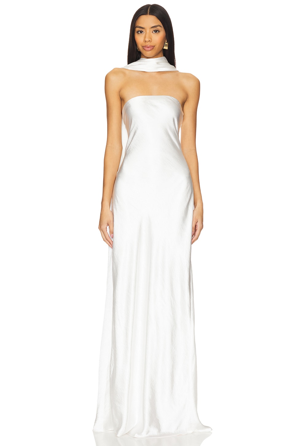 Lilia Sash Neck Maxi Dress