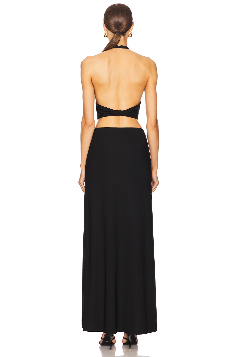 misha the kendall jersey dress MISHA The Kendall Jersey Dress in Black