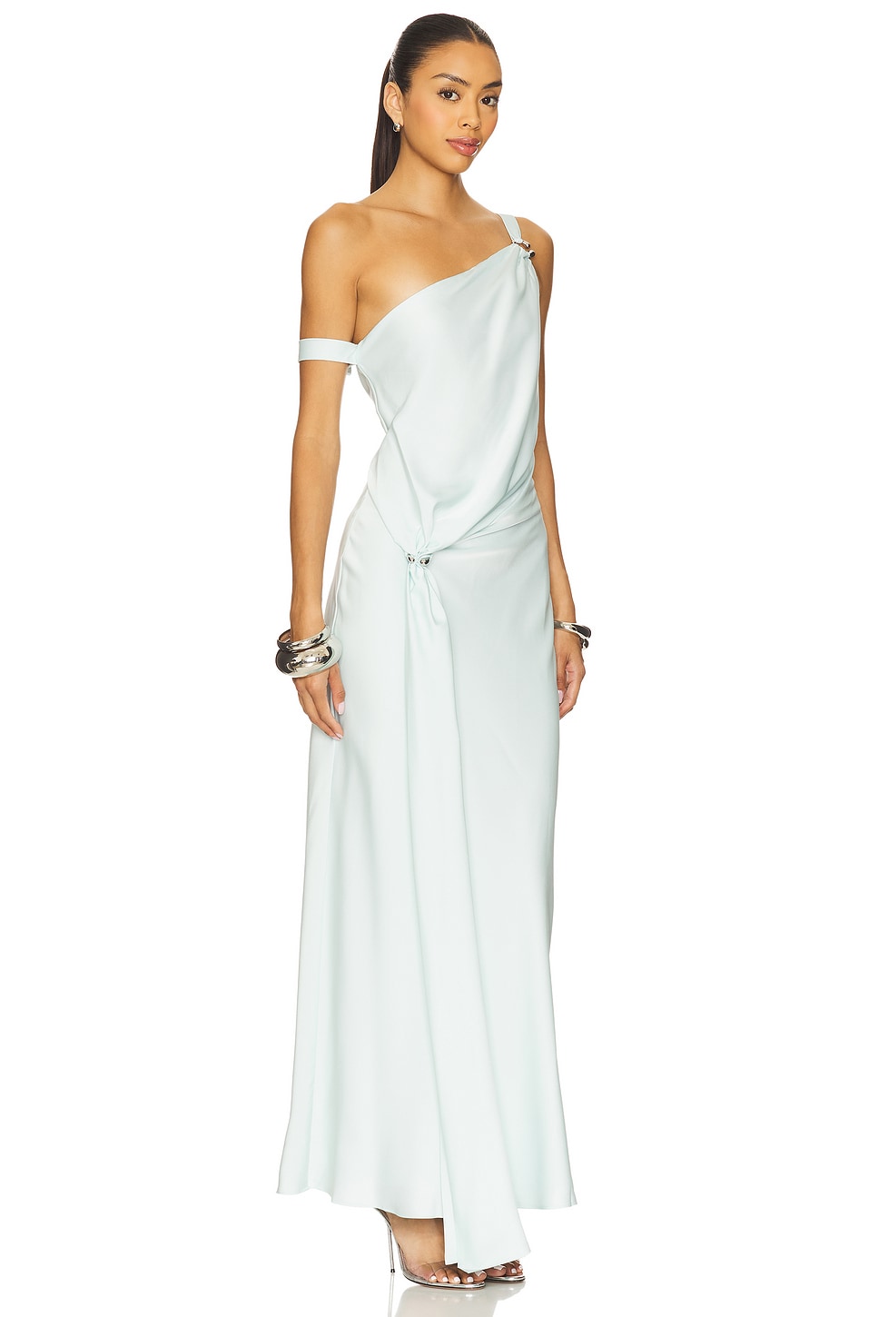 The Horizon Satin Dress - Thumbnail 2