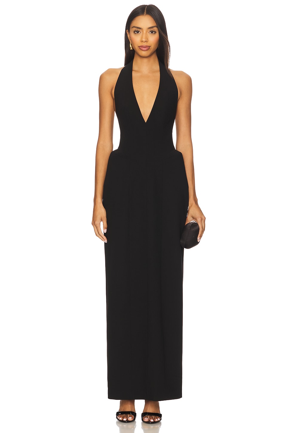 misha formal dresses Misha Burgundy main image 0