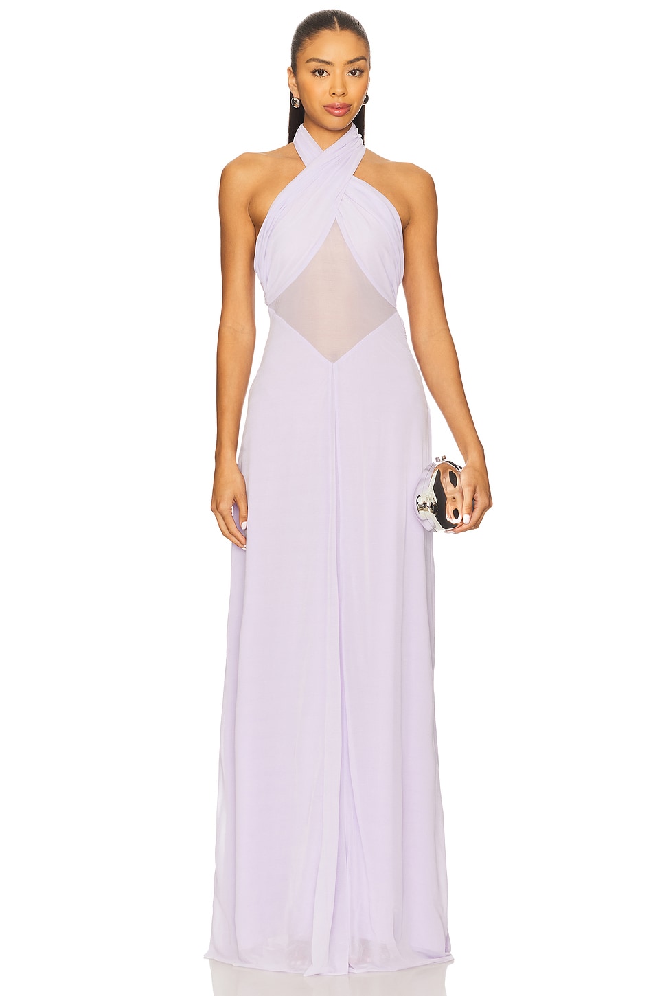MISHA The Pippa Braid Dress in Lilac | REVOLVE