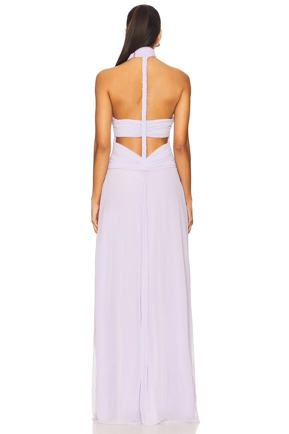 MISHA The Pippa Braid Dress in Lilac | REVOLVE
