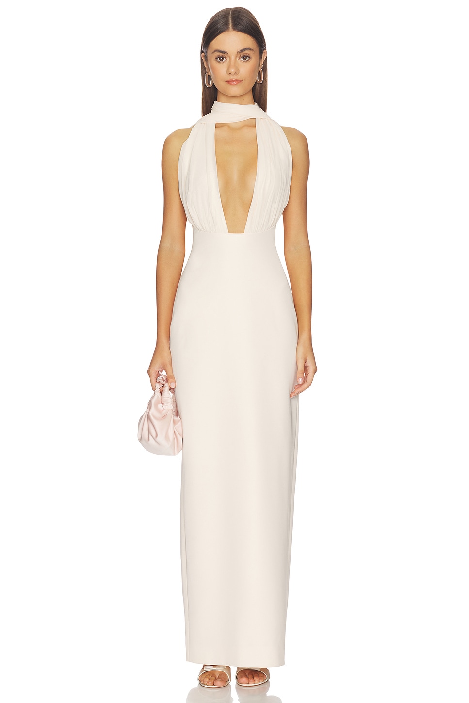 The Capezza Silk Maxi Dress - thumbnail 3
