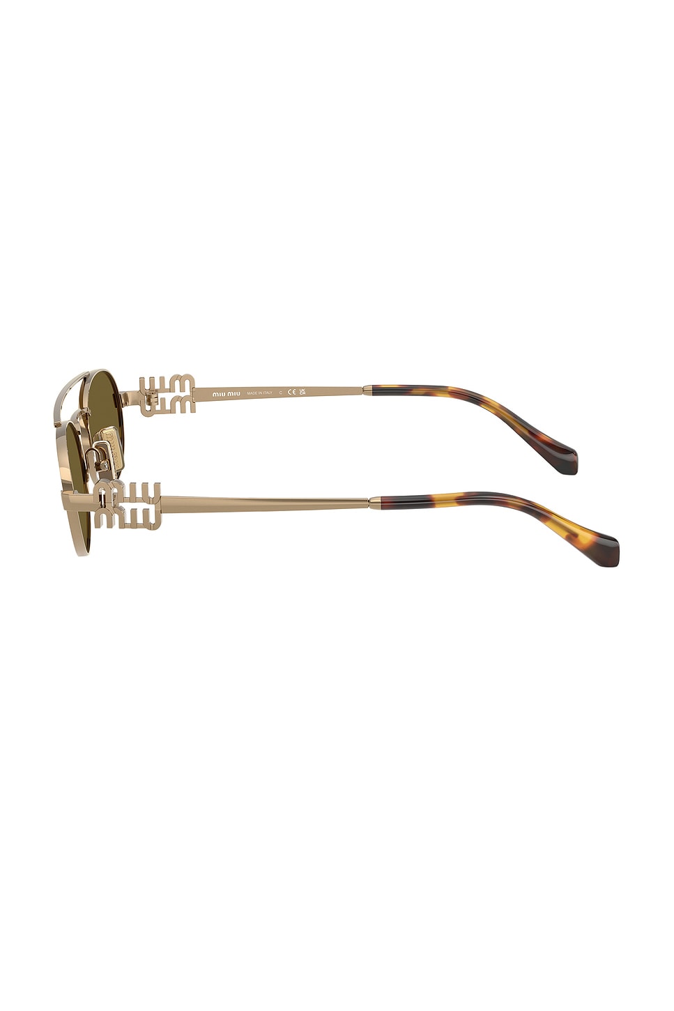 小物 miumiu oval sunglasses made in italy Miu Miu Glimpse MU 11WS Oval Sunglasses | EyeOns.com