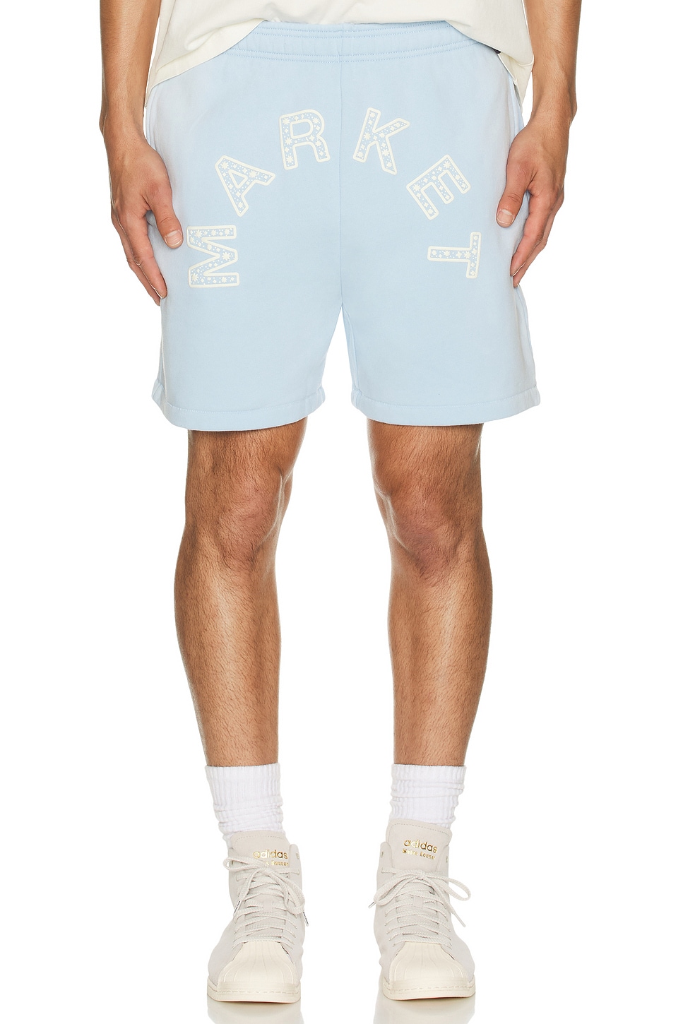 Starry Arc Fleece Shorts - Thumbnail 3