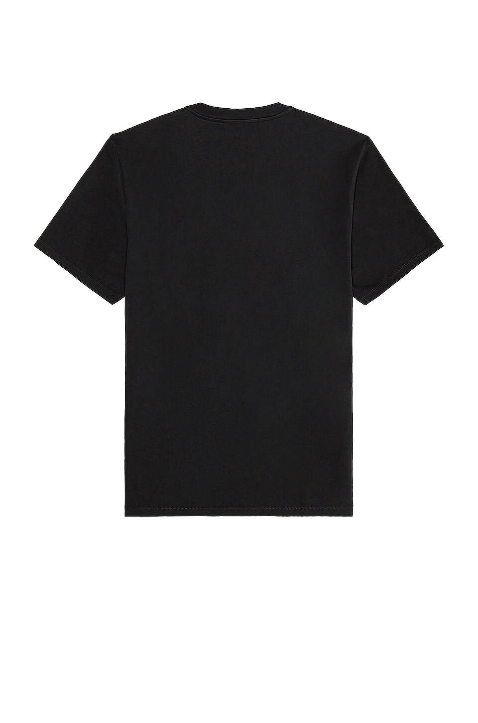 Maison Kitsune Double Fox Head Patch Classic Tee-Shirt in Anthracite