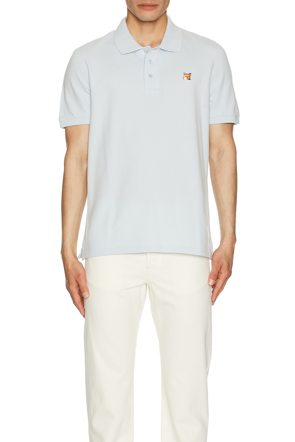 新品⭐︎Maison Kitsuné FOX HEAD PATCH POLO FOX HEAD PATCH REGULAR POLO | Maison Kitsuné