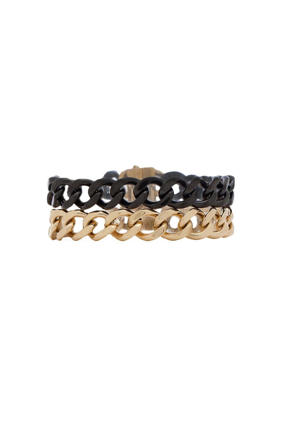 Michael Kors Chain Wrap Bracelet in Two Tone | REVOLVE