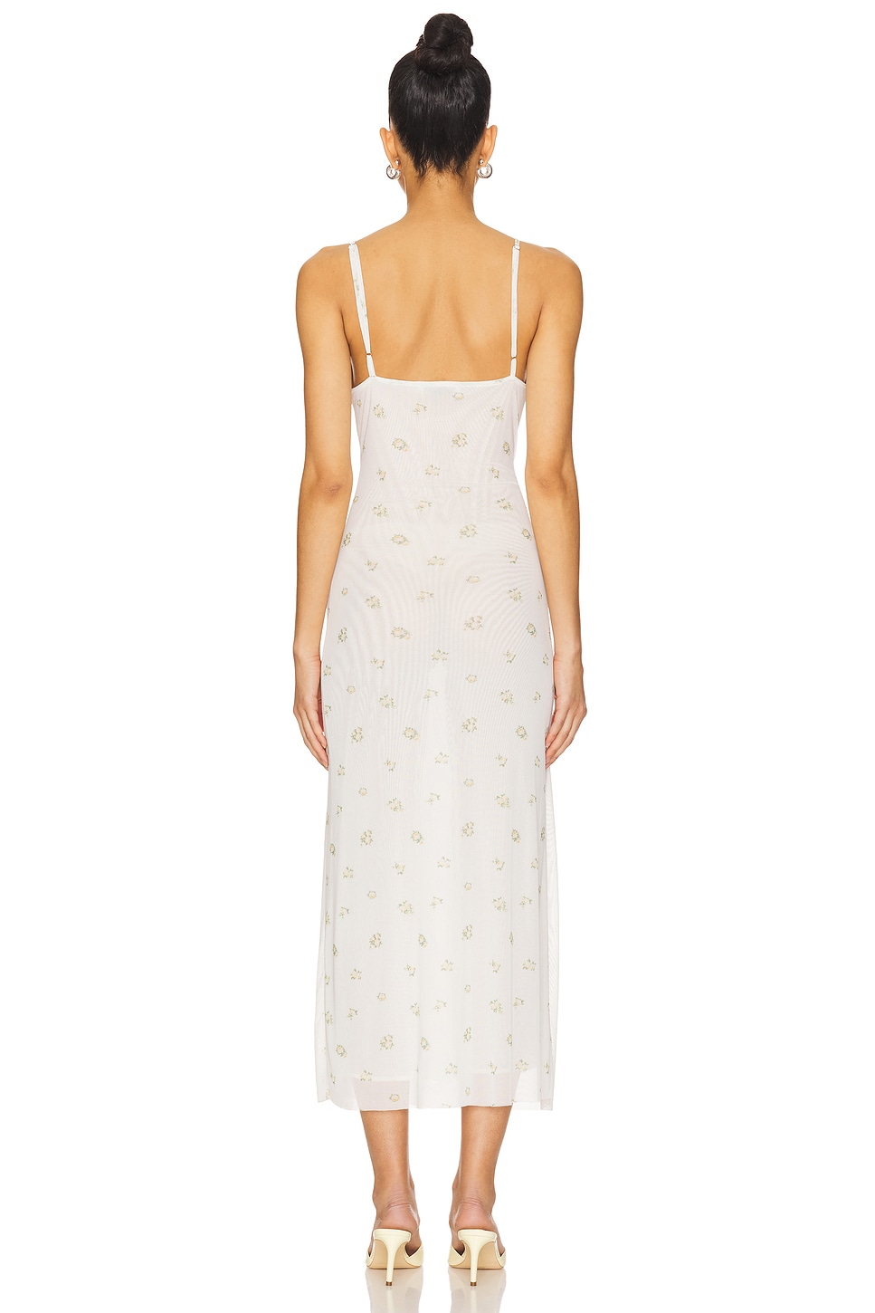 Lingerie Long Mesh Dress