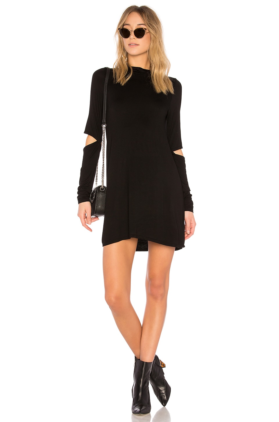 Michael Lauren Rent Dress in Black REVOLVE