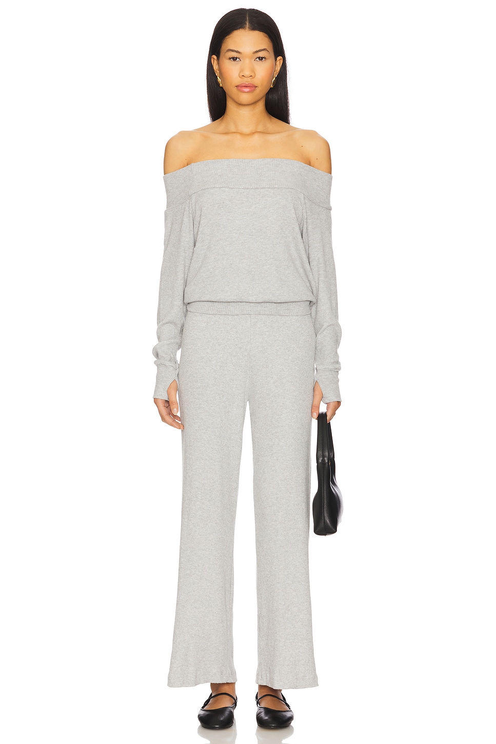 Fenn Off Shoulder Sweater - Thumbnail 4
