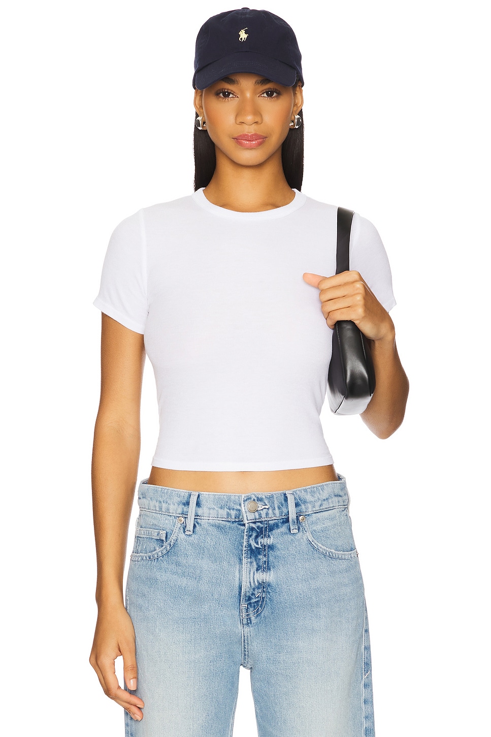 Rhea Short Sleeve Fitted Top