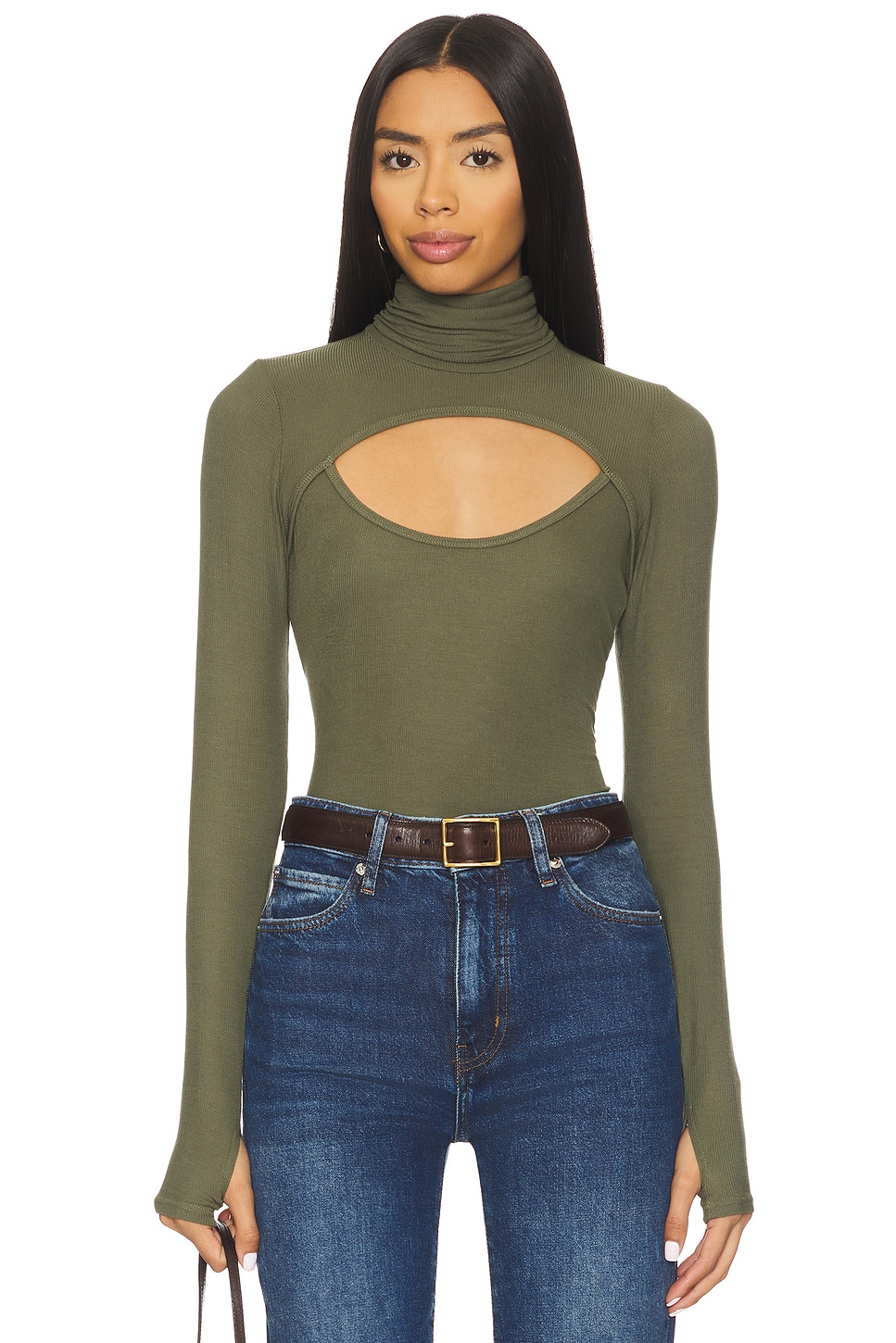 Cade Long Sleeve Turtleneck Top - thumbnail 7