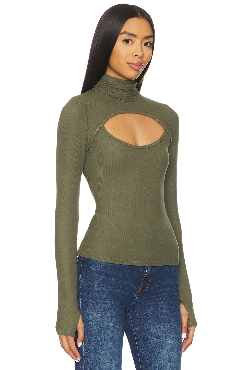 Cade Long Sleeve Turtleneck Top - thumbnail 8