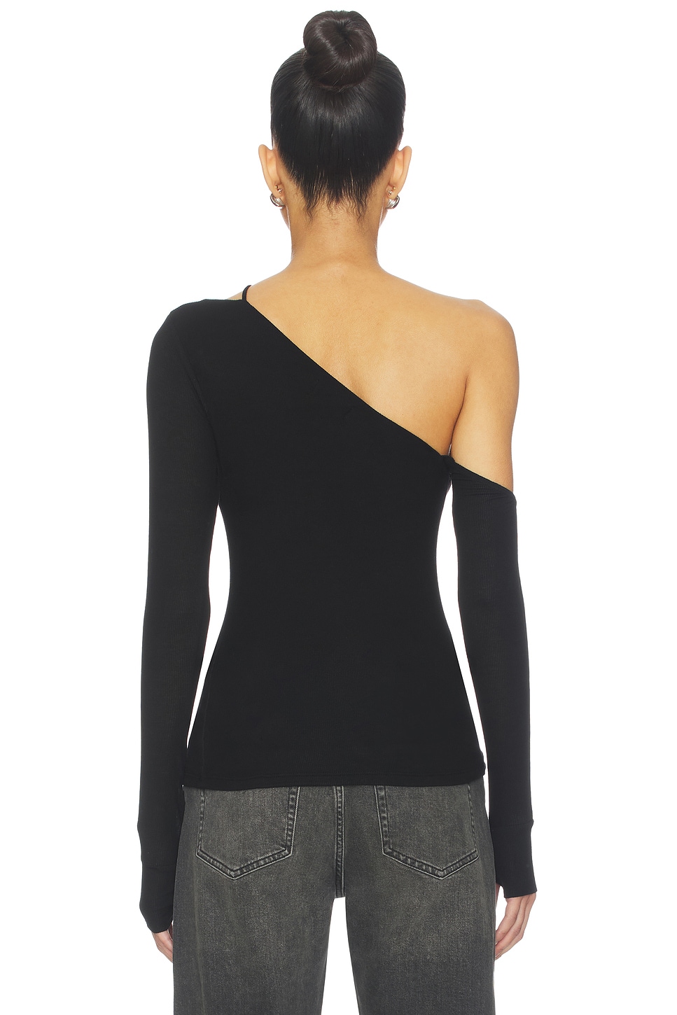 Michael Lauren Usher Asymmetrical Longsleeve Top thumbnail