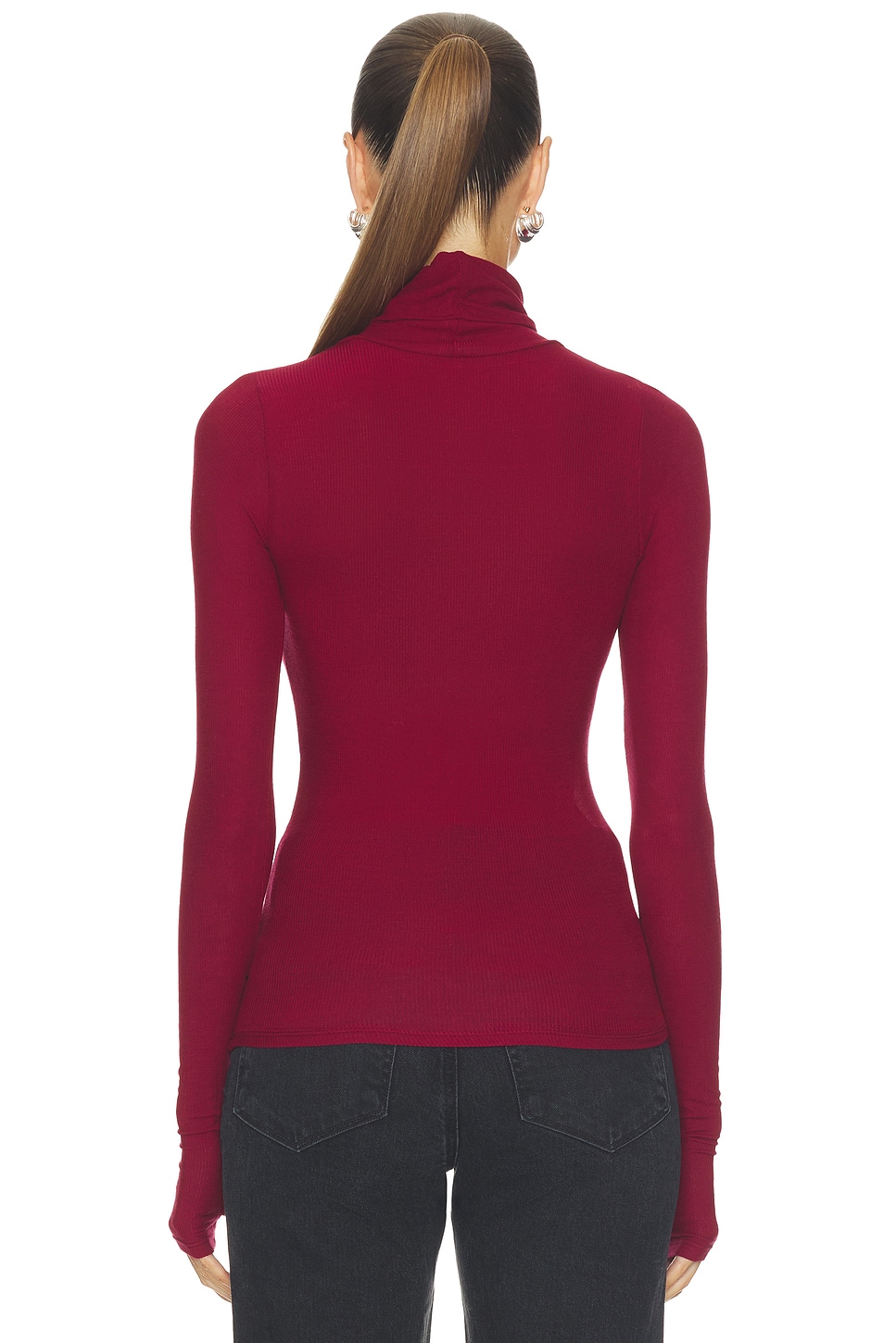Michael Lauren x REVOLVE Rem Long Sleeve Fitted Turtleneck Top